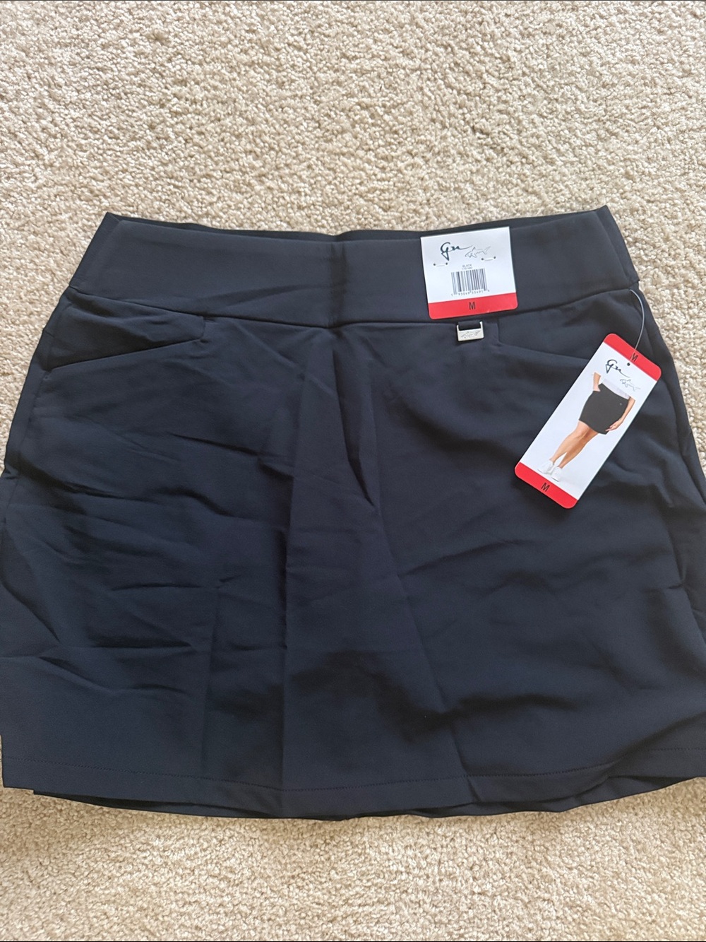 NWT Greg Norman Women’s Black Active Skort - M